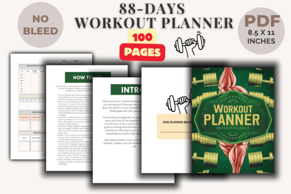 88-DAYS Workout Planner