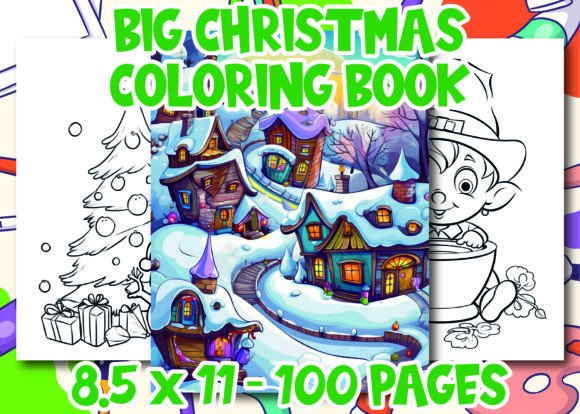 Big Christmas Coloring Pages