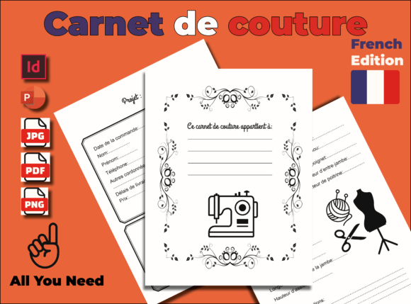 Carnet De Couture Sewing Log Book