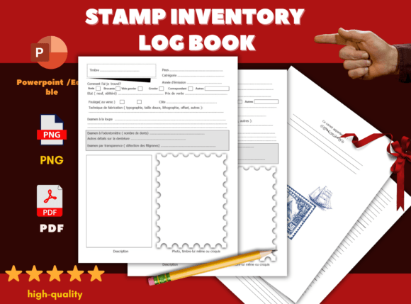 Carnet De Timbres Stamp Log Book: Une Solution Pratique Pour Gérer Vos Timbres-Poste