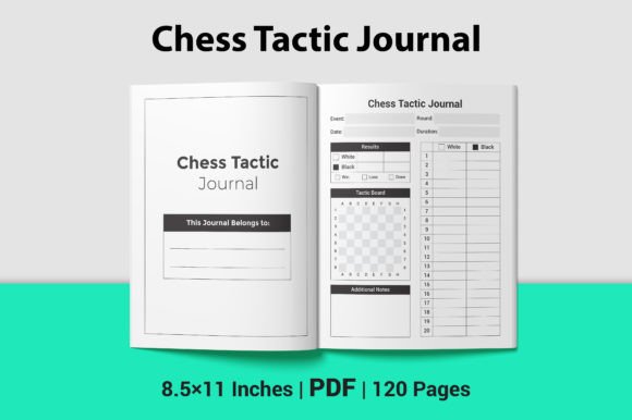 Chess Tactic Journal KDP Interior