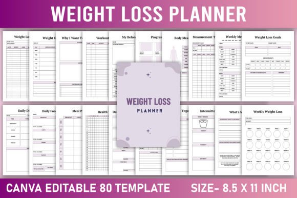 Customizable Weight Loss Planning for Personal and Professional Use