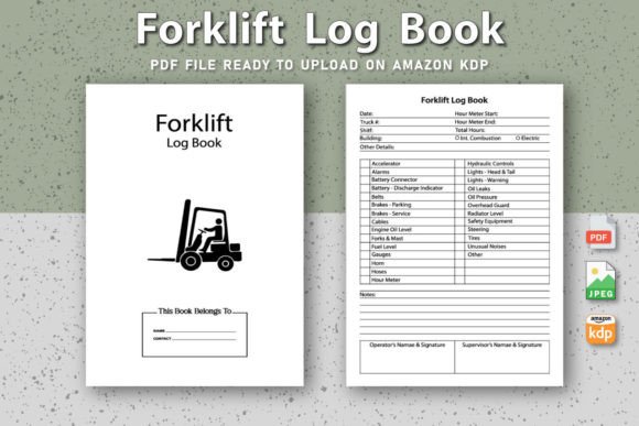 Forklift Log Book KDP Interior: A Practical Tool for Modern Business Operations