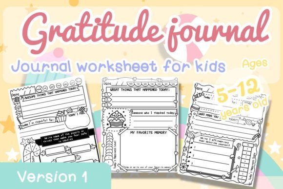 Gratitude Activity Worksheet for Kids: A Powerful Tool for Growth and Positivity