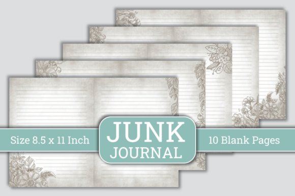 Junk Journal, Lined Blank Paper Bundle: A Practical Guide for Creatives and Professionals